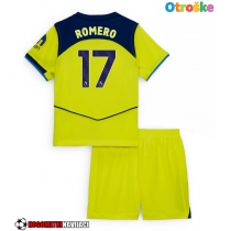 Otroške Nogometnih dresov Tottenham Hotspur Cristian Romero #17 Tretji 2025-26 Kratki rokavi (+ hlače)